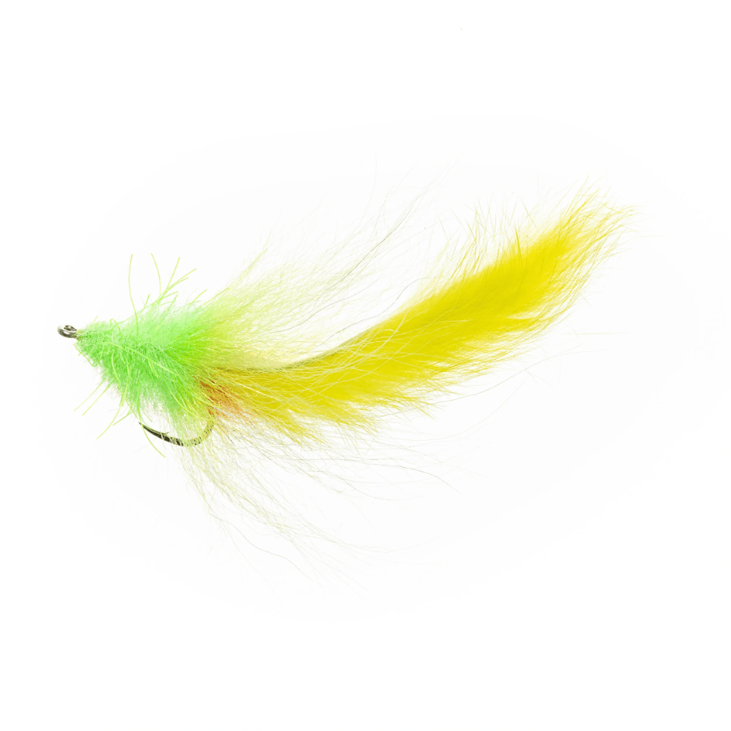 TARPON SPECIAL BUNNY Enrico Puglisi CHARTREUSE / YELLOW - #2/0 Flies Rivers and Glen Trading Co