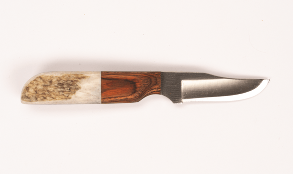 Anza 10F WK UP-Walnut-Elk Anza Knives Knives Rivers and Glen Trading Co