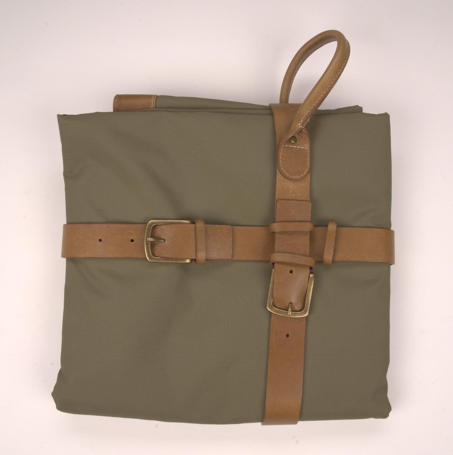R&G Bush Blanket Rivers & Glen Trading Co. Moss with Dark Oryx Luggage Rivers and Glen Trading Co