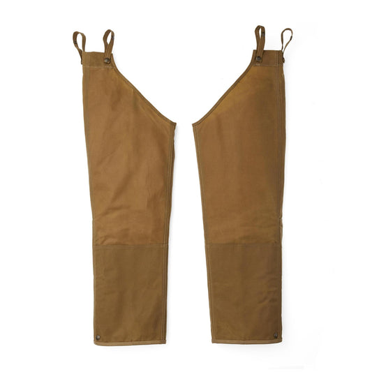 Filson Double Tin Chaps Filson Dark Tan / Regular Men's Chaps Rivers and Glen Trading Co