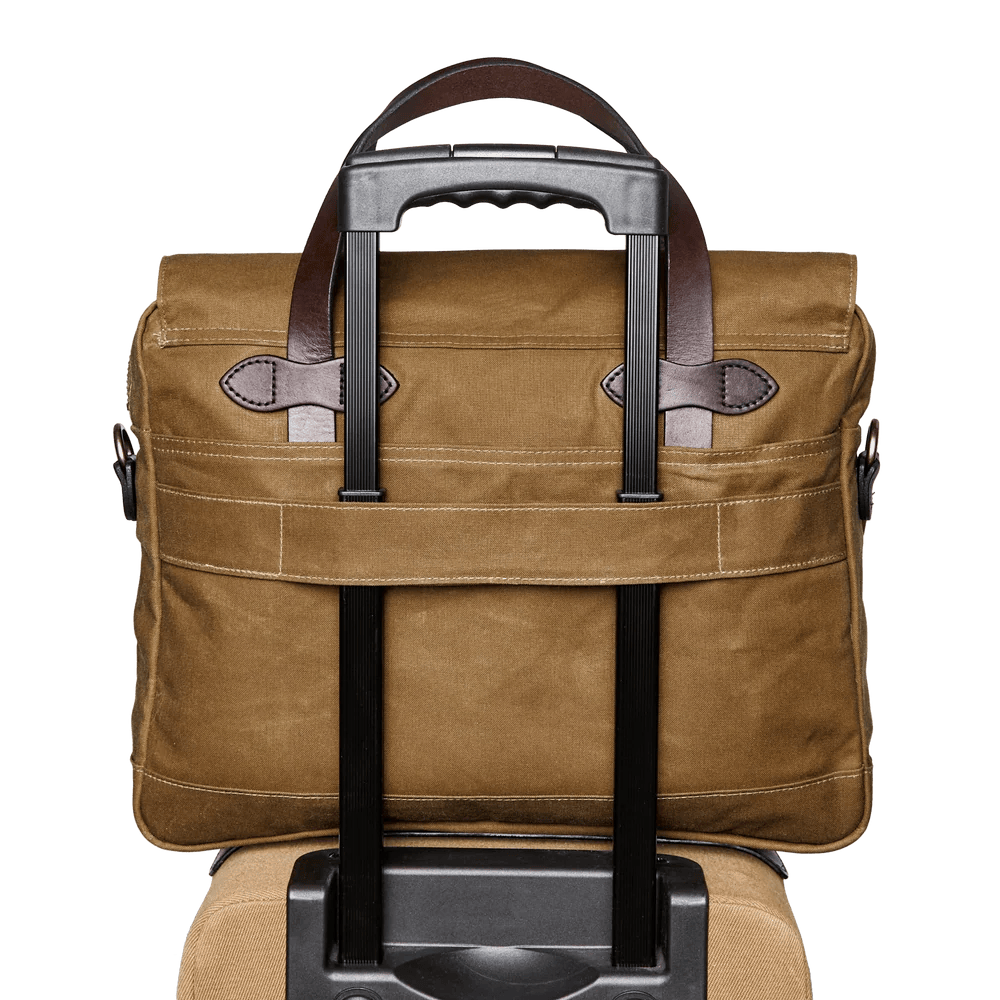 Filson 24 Hour Tin Cloth Briefcase Filson Luggage Rivers and Glen Trading Co