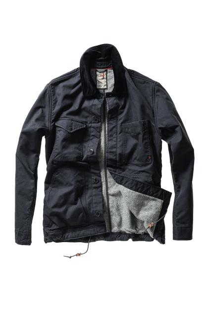 Relwen Pile-Lined Chore Coat Relwen Dark Navy / M Men's Jackets Rivers and Glen Trading Co