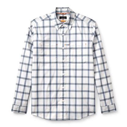 Orvis River Guide Long-Sleeve Shirt 2.0 Orvis Blue Haze/White / XL Men's Long Sleeve Button Down Shirts Rivers and Glen Trading Co