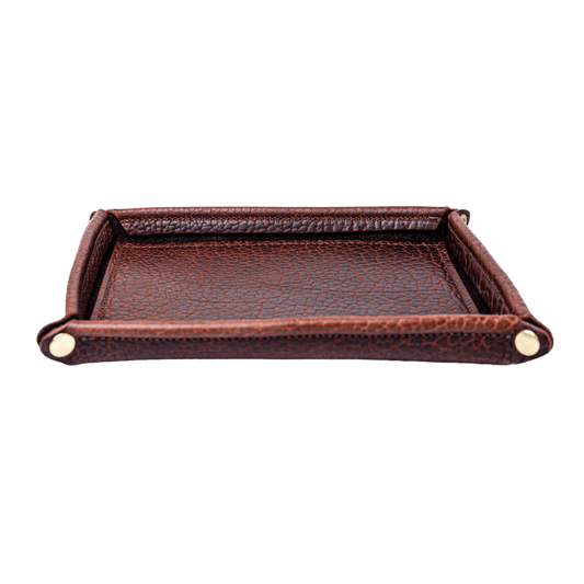 Kingfisher Leatherworks Valet Tray Kingfisher Leatherworks Valet Tray Rivers and Glen Trading Co