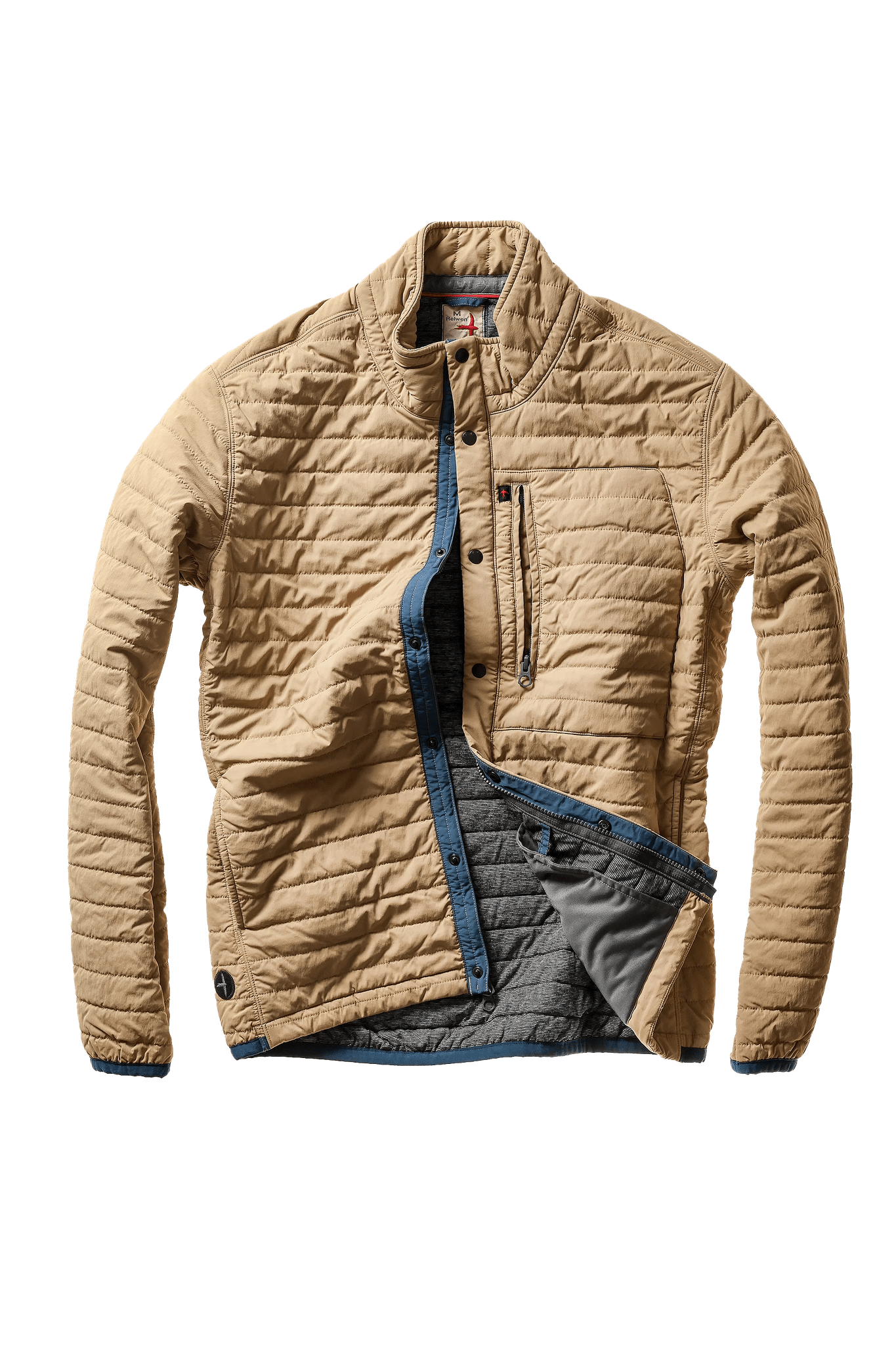 Relwen Windzip Jacket Relwen Dark Khaki / LG Men's Jackets Rivers and Glen Trading Co