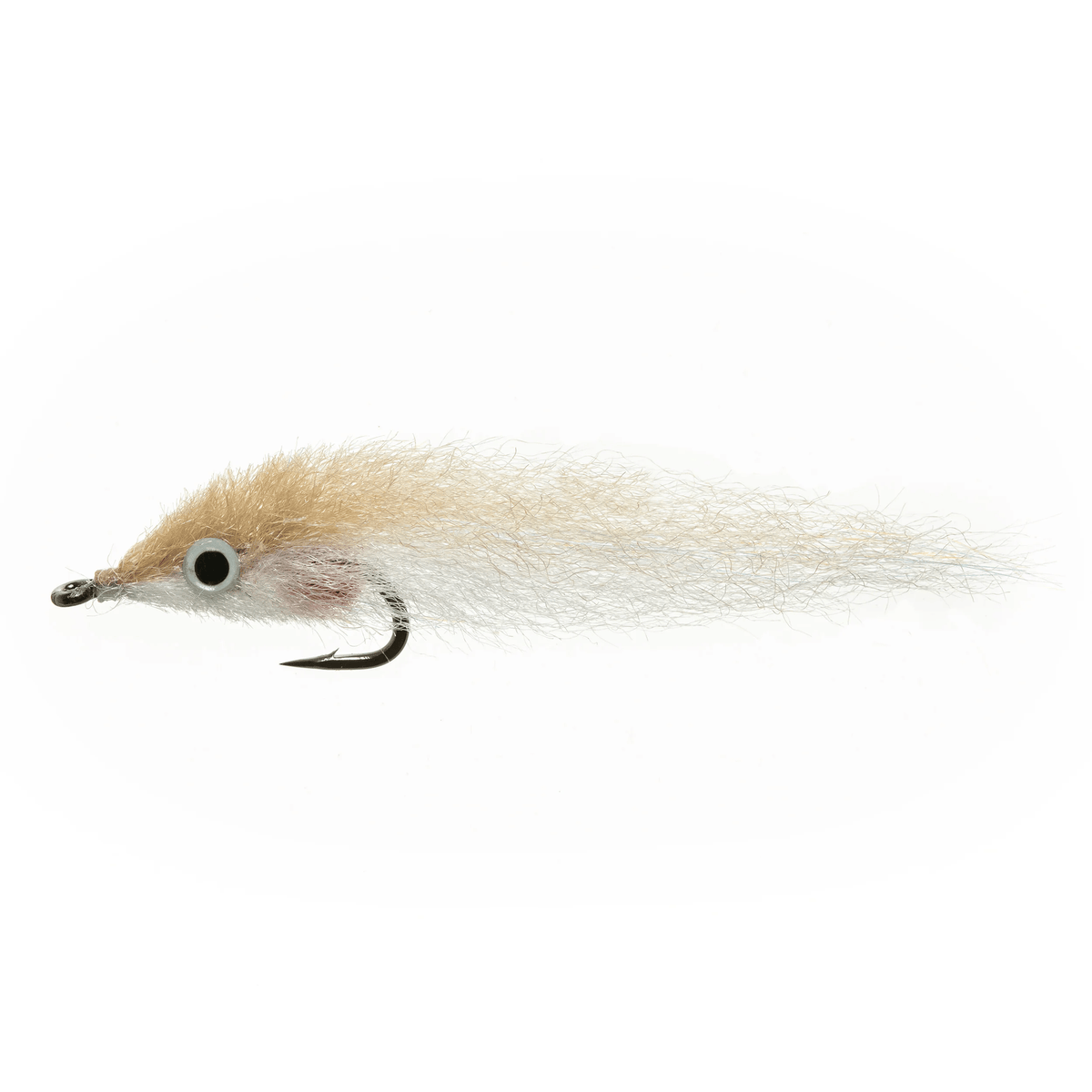 EP PERFECT MINNOW Enrico Puglisi TAN / WHITE - #2 Flies Rivers and Glen Trading Co