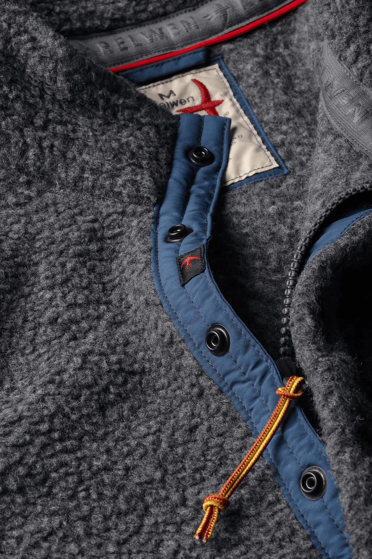 Relwen Wooly Shag Snap-Zip Relwen Men's Pullovers Rivers and Glen Trading Co