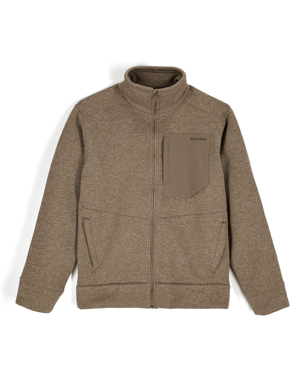 Simms Men's Harbor Fleece Simms Sturgeon Heather / M Men's Jacket's Rivers and Glen Trading Co