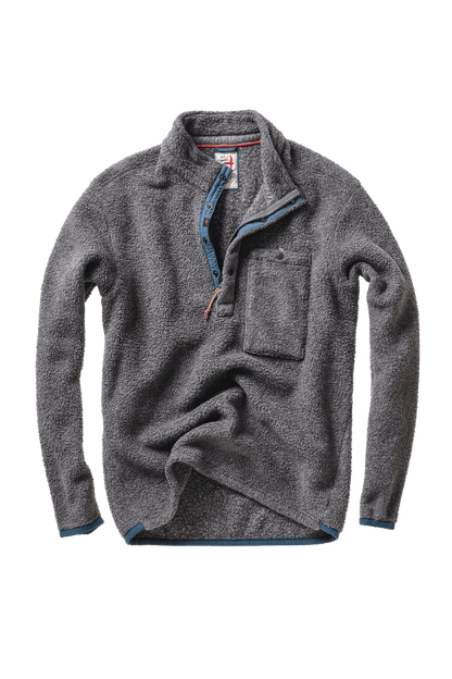 Relwen Wooly Shag Snap-Zip Relwen Light Charcoal Heather / XL Men's Pullovers Rivers and Glen Trading Co