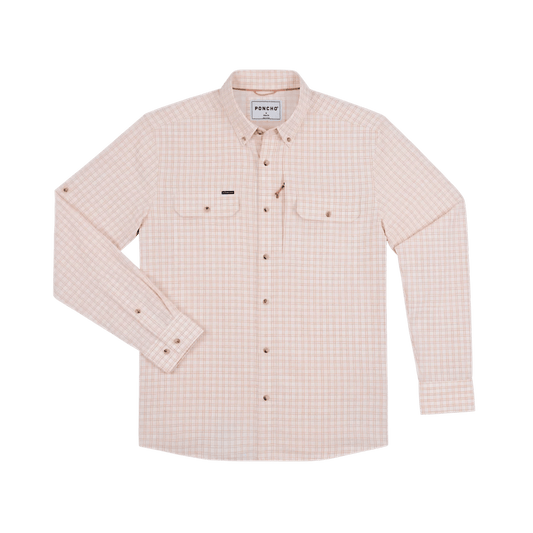 Poncho The Roux Poncho Men's Long Sleeve Button Down Shirts Rivers and Glen Trading Co