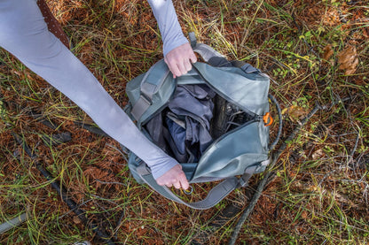 Fishpond Thunderhead HD Duffel Fishpond Overcast Grey Luggage Rivers and Glen Trading Co