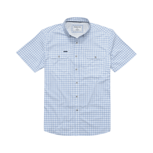 Poncho The Ono Poncho Men's Short Sleeve Button Down Shirts Rivers and Glen Trading Co