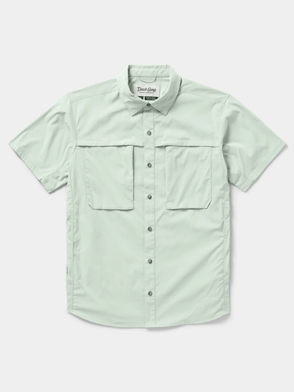 Duck Camp Men's Lightweight Fishing Shirt- SS Duck Camp Seafoam / M Men's Short Sleeve Button Down Shirts Rivers and Glen Trading Co