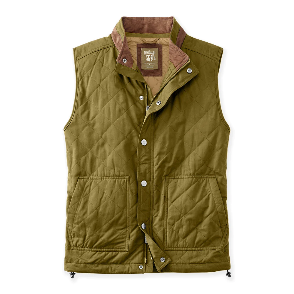Ansel Quilted Vest - Rivers & Glen Trading Co.