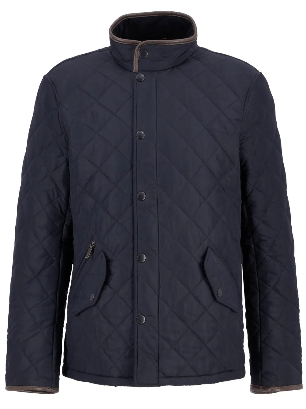 Barbour Powell Quilted Jacket Barbour Navy / M Men's Jackets Rivers and Glen Trading Co