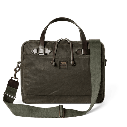 Filson Tin Cloth Compact Briefcase Filson Luggage Rivers and Glen Trading Co