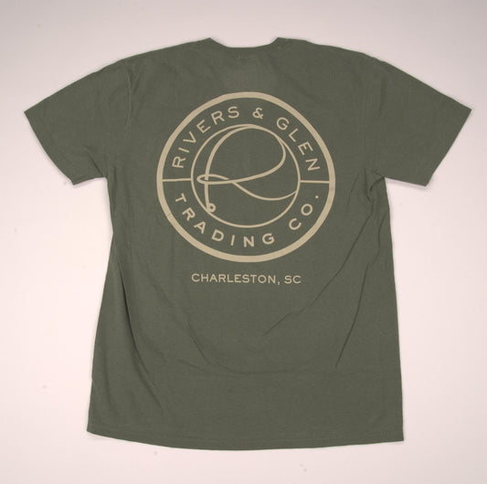 R&G Comfort Colors SS Pocket T-Shirt Rivers and Glen Trading Co. Shirts Short Sleeve Tee Shirts Rivers and Glen Trading Co