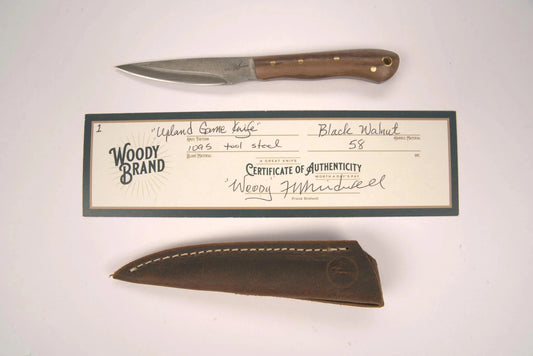 Woody Handmade Cutlery Upland Game Knife Woody Handmade Cutlery Knives Rivers and Glen Trading Co