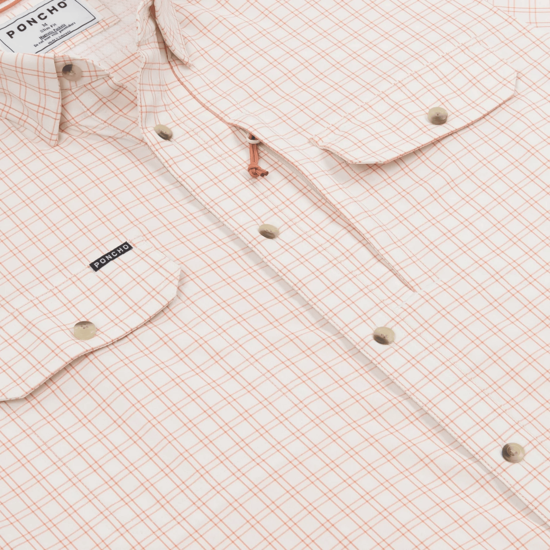 Poncho The Roux Poncho Men's Long Sleeve Button Down Shirts Rivers and Glen Trading Co
