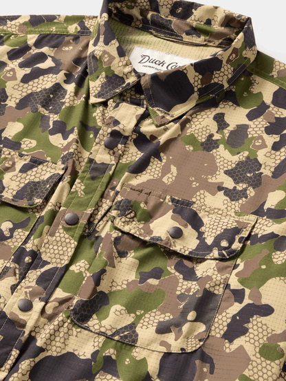 Duck Camp Cast & Blast Perforated Shirt - Long Sleeve