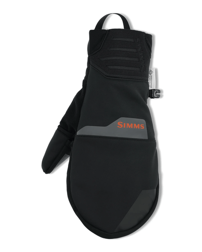 Simms Windstopper Foldover Fishing Mitt Simms Black / XXL Gloves Rivers and Glen Trading Co