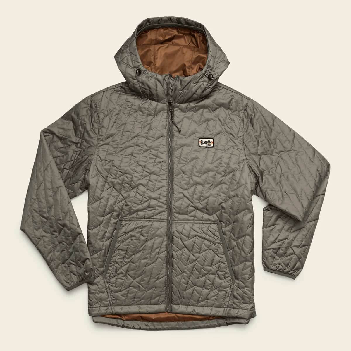 Howler Brothers Voltage Full Zip Jacket Howler Brothers Vetiver / M Men's Jackets Rivers and Glen Trading Co