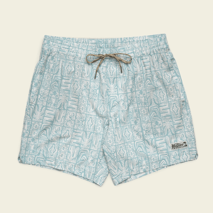Howler Brothers Deep Set Boardshorts Howler Brothers Tidal Tablets : Seafoam / XL Men's Shorts Rivers and Glen Trading Co