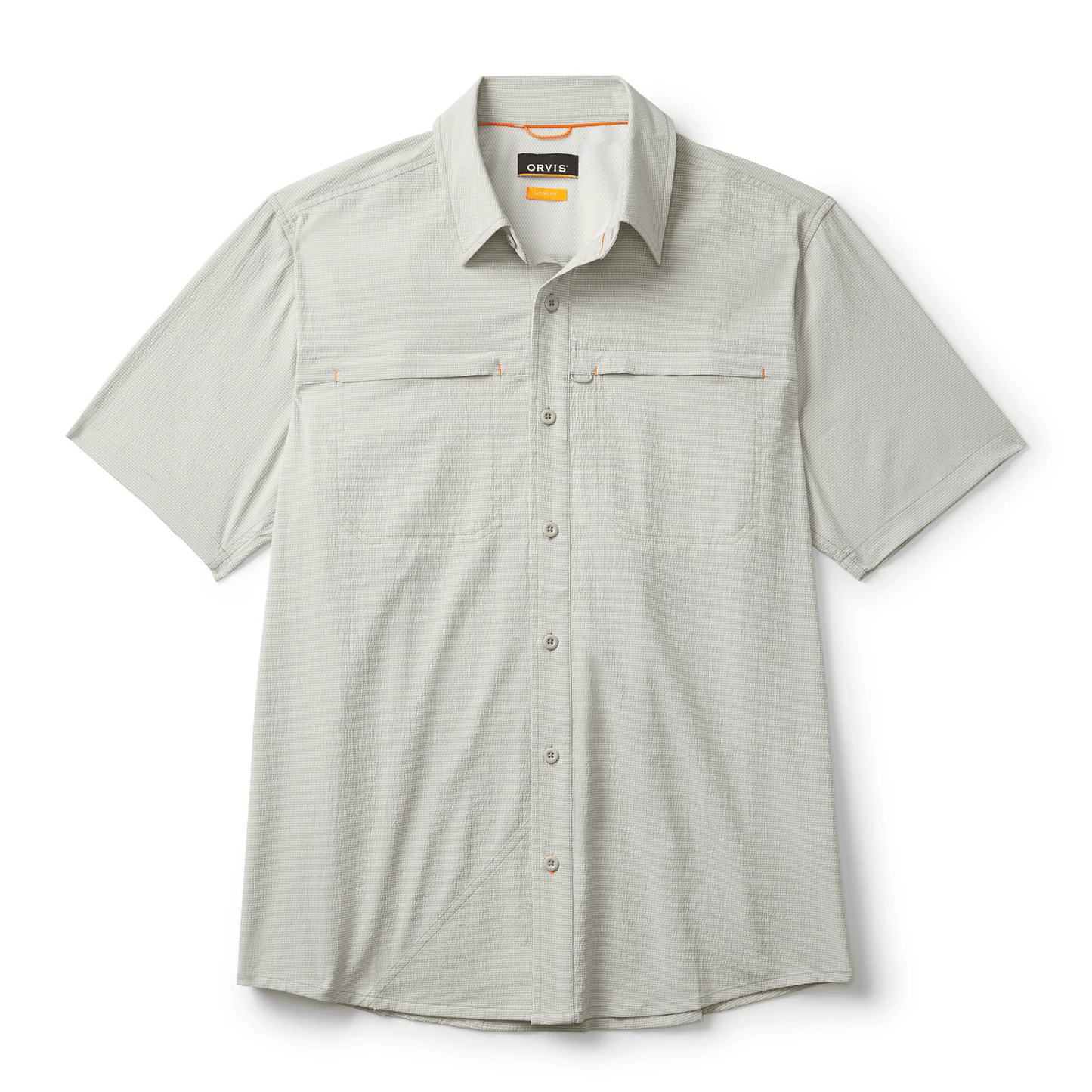 Orvis Men's Short-Sleeved Open Air Caster Orvis Celadon/White / XL Men's Short Sleeve Button Down Shirts Rivers and Glen Trading Co