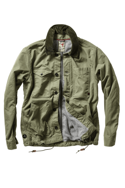 Relwen Pile-Lined Chore Coat Relwen Palm Green / M Men's Jackets Rivers and Glen Trading Co