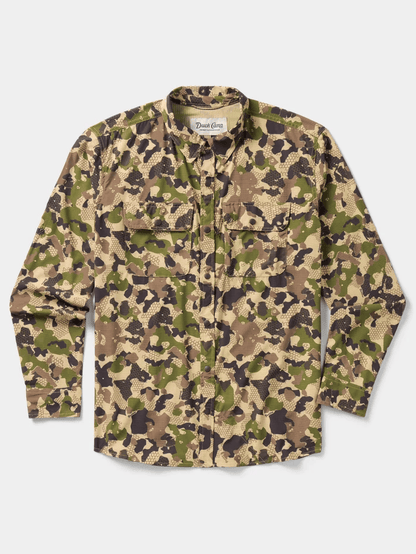 Duck Camp Cast & Blast Perforated Shirt - Long Sleeve