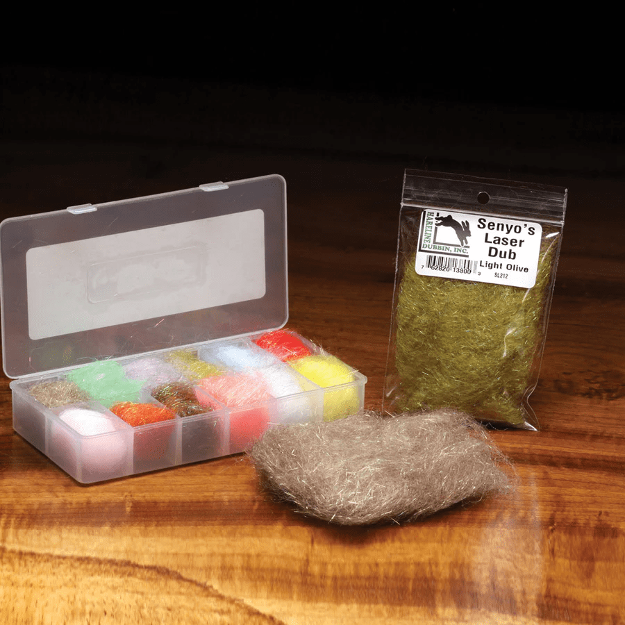 Senyo's Laser Hair Hareline Dubbin Fly Tying Rivers and Glen Trading Co