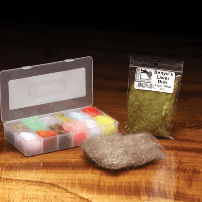 Senyo's Laser Hair Hareline Dubbin Fly Tying Rivers and Glen Trading Co