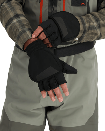 Simms Windstopper Foldover Fishing Mitt Simms Gloves Rivers and Glen Trading Co