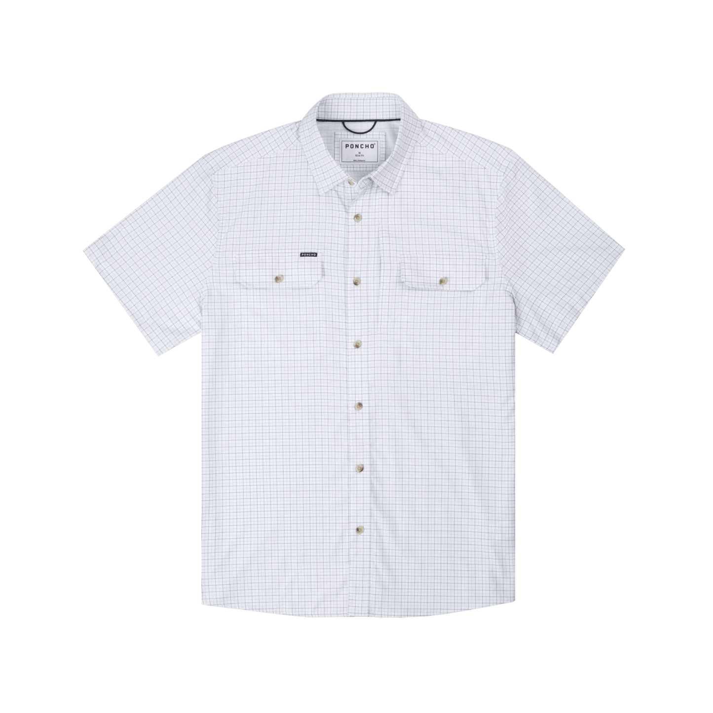 Poncho The Cattleman Poncho Men's Short Sleeve Button Down Shirts Rivers and Glen Trading Co