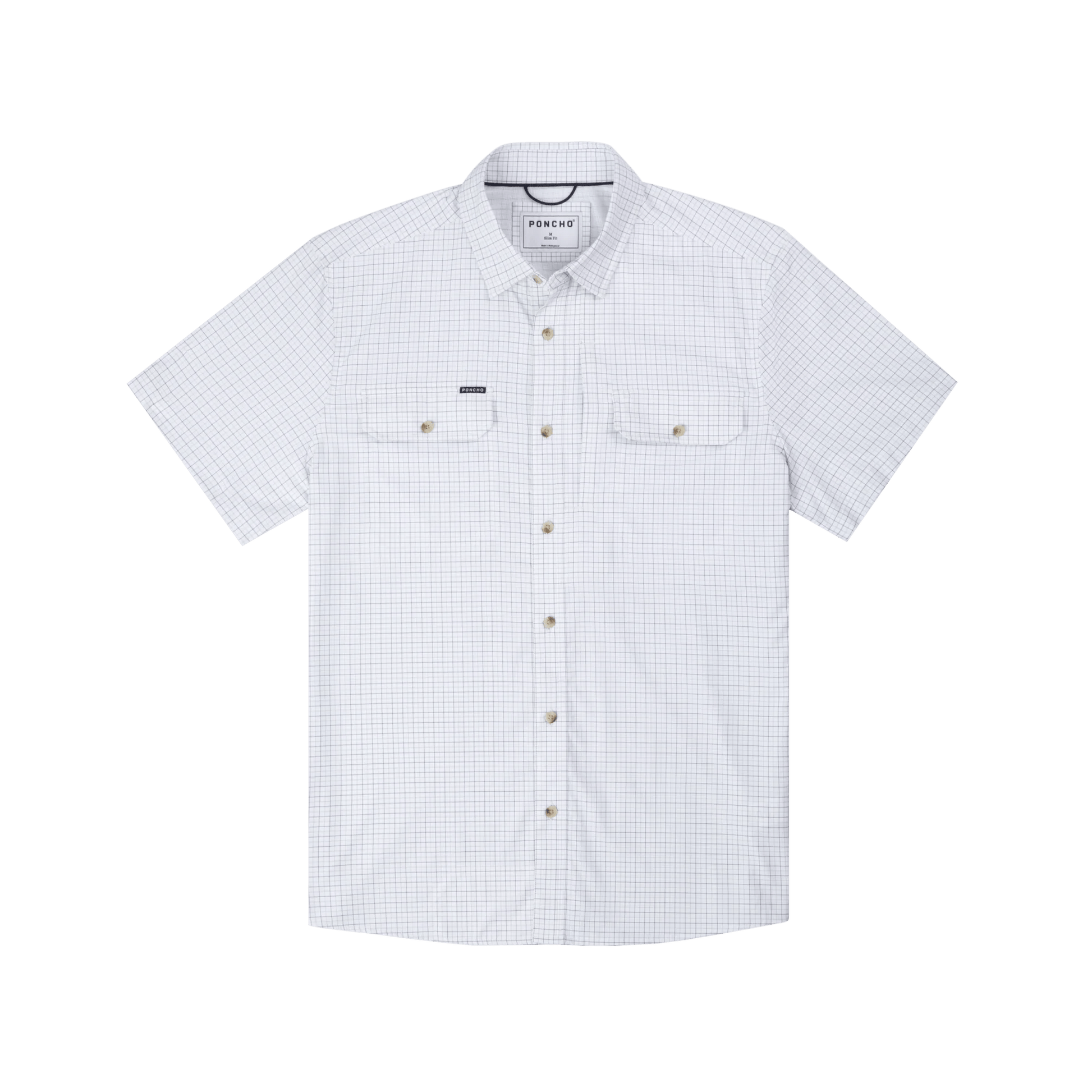 Poncho The Cattleman Poncho Men's Short Sleeve Button Down Shirts Rivers and Glen Trading Co