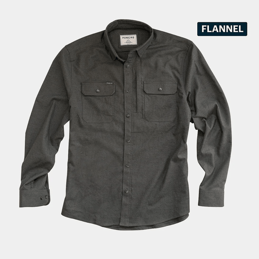 Poncho The Nighthawk Poncho Men's Long Sleeve Button Down Shirts Rivers and Glen Trading Co