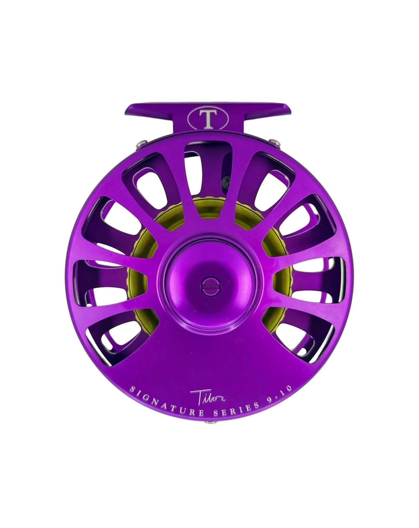 Tibor Signature Series 9/10 Tibor Frost Violet/Lemon Lime Reels Rivers and Glen Trading Co