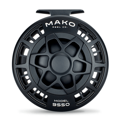 Model 9550 11/12 Mako Reels Black Reels Rivers and Glen Trading Co
