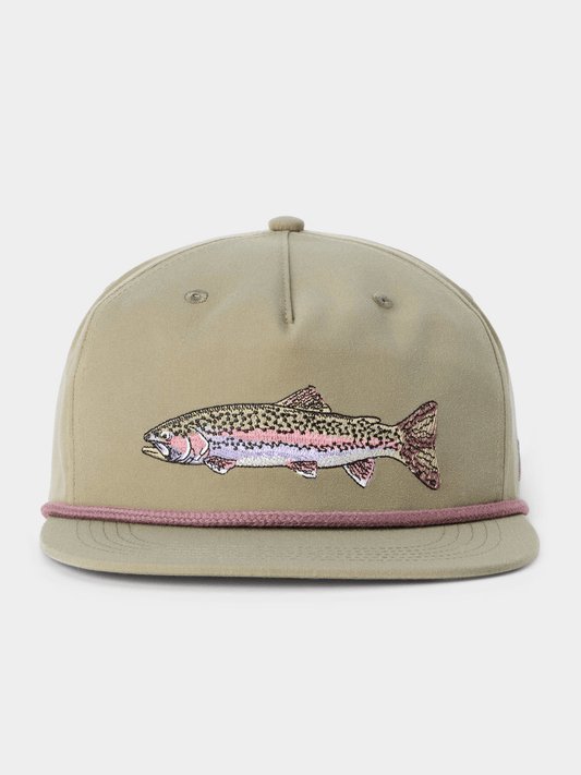 Duck Camp Rainbow Trout Hat Duck Camp Sagebrush Headwear Rivers and Glen Trading Co
