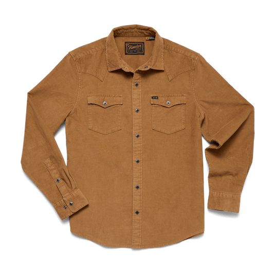 Howler Brothers Banning Corduroy Snapshirt Howler Brothers Men's Long Sleeve Button Down Shirts Rivers and Glen Trading Co