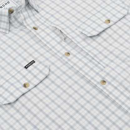 Poncho The Lamar Valley Poncho Men's Short Sleeve Button Down Shirts Rivers and Glen Trading Co