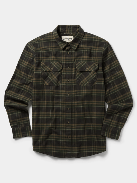 Duck Camp Camp Shirt Duck Camp Men's Long Sleeve Button Down Shirts Rivers and Glen Trading Co
