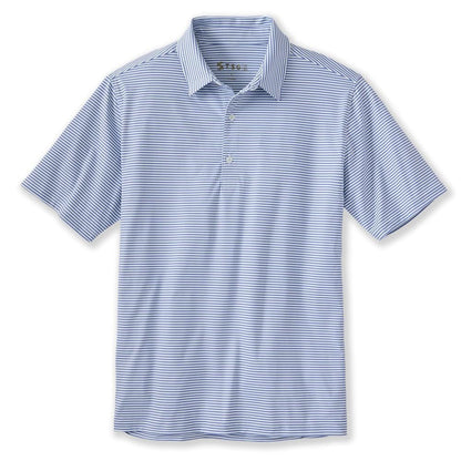 TSG Topper Polo TSG Navy Reel Stripe / XL Men's Polos Rivers and Glen Trading Co