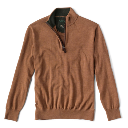 Merino Wool Quarter-Zip Sweater 2.0 - Rivers & Glen Trading Co.
