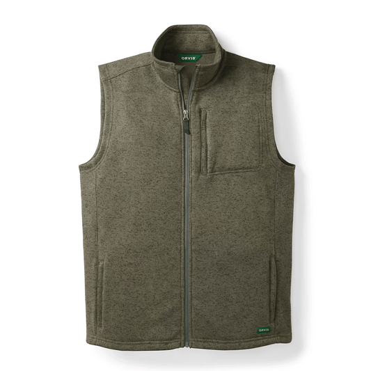 Orvis Men's R65 Sweater Fleece Vest Orvis Men's Vests Rivers and Glen Trading Co