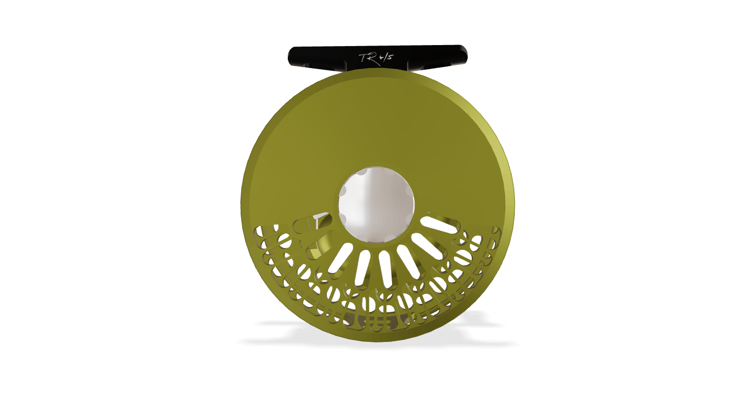 Abel TR Reel Abel Reels Satin Olive / Black / 4/5 Reels Rivers and Glen Trading Co