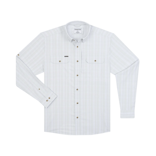 Poncho The Dunes Poncho Men's Long Sleeve Button Down Shirts Rivers and Glen Trading Co