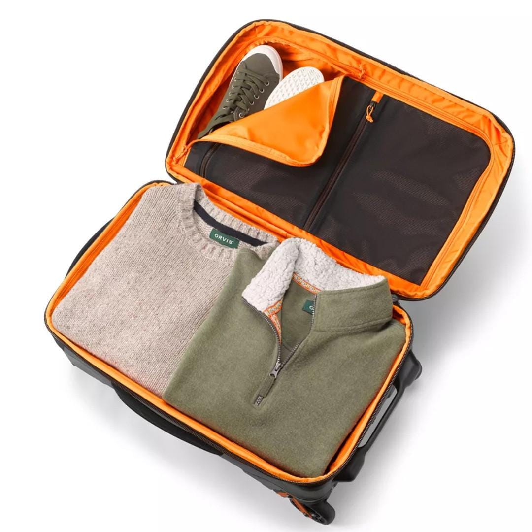 Orvis Trekkage™ LT Adventure Carry-On Roller Bag Orvis Luggage Rivers and Glen Trading Co
