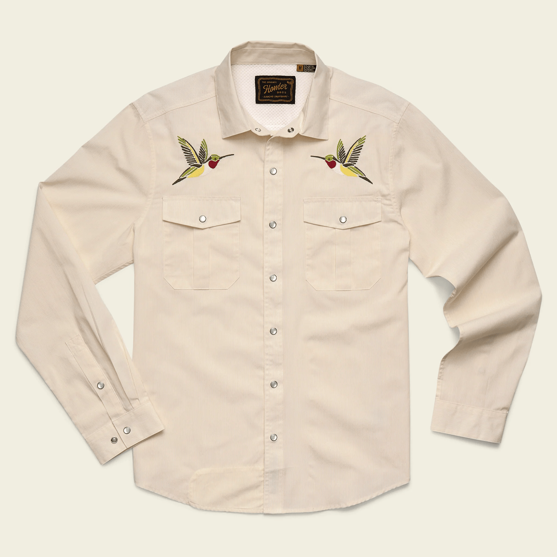 Howler Brothers Gaucho Snapshirt Howler Brothers Nectar Seekers / M Men's Long Sleeve Button Down Shirts Rivers and Glen Trading Co