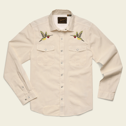 Howler Brothers Gaucho Snapshirt Howler Brothers Nectar Seekers / M Men's Long Sleeve Button Down Shirts Rivers and Glen Trading Co